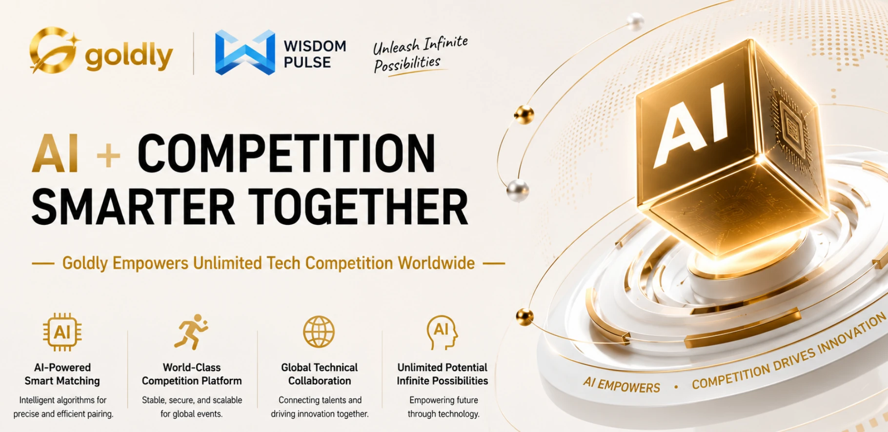 GOLDLY AI and WisdomPulse partnership