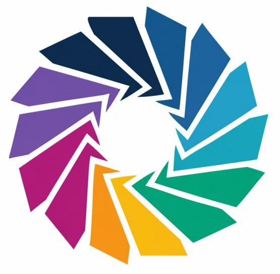 Group partner — multicolour symbol